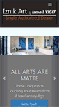 Mobile Screenshot of iznik-art.com